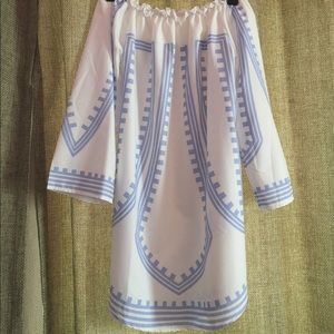 Off the shoulder boutique dress